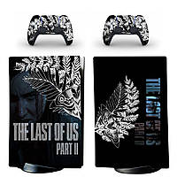 Виниловые наклейки на PS5 Digital Edition и геймпад DualSense Last of Us 2 Sony PlayStation 5 игровая консоль