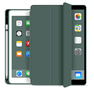 Чохол-книжка CDK Еко-шкіра силікон Smart Case Слот під Стилус для Apple iPad 10.2" 9gen 2021 (011189) (green)