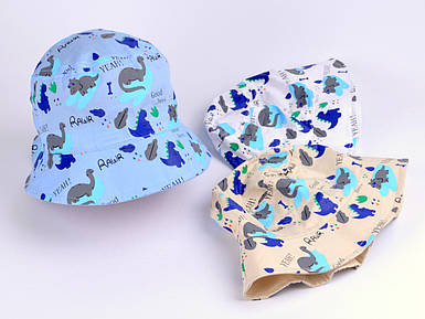 Дитяча панамака для хлопчика Dinosaur