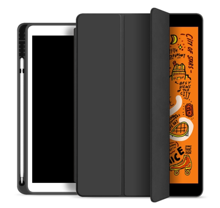 Чохол-книжка CDK Еко-шкіра силікон Smart Case Слот під Стилус для Apple iPad 10.2" 9gen 2021 (011189) (black)