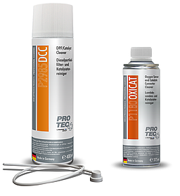 Комплект для ефективного очищення каталізатора Pro-Tec DPF/Catalyst Cleaner (P2985) + OXICAT (P1180)