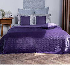 Покривало 180х220 двостороннє велюрове Violet Velour