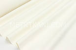 Однотонна тканина Duck колір айворі, фото 4