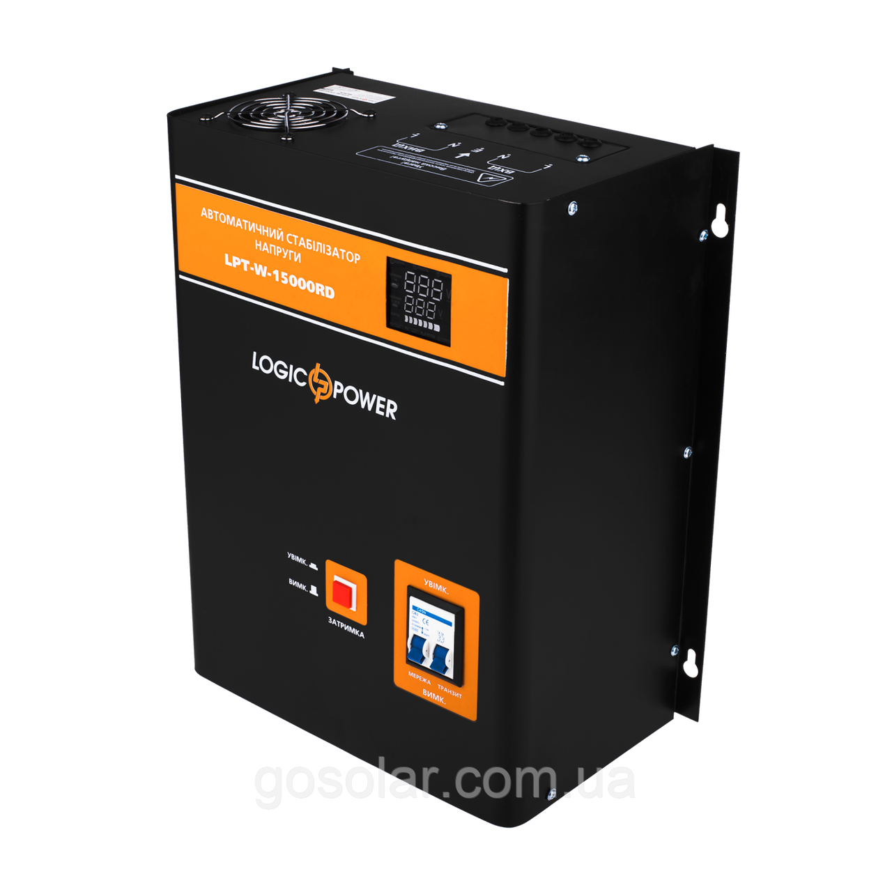 БУ Стабілізатор напруги LPT-W-15000RD BLACK (10500W)