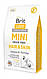 Сухий беззерновий корм Brit Care Hair&Skin Mini Adult для собак малих порід, з ягням 7КГ, фото 3