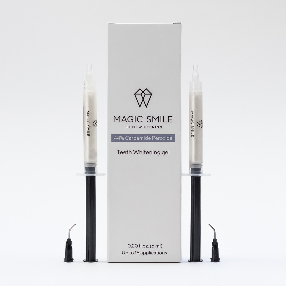 _Magic Smile Карбамід 44% Carbamide Peroxide Refill. Гель для Безпечного відбілювання зубів, фото 1