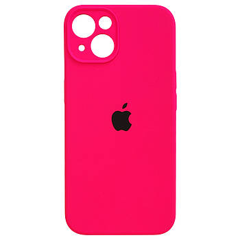 Чохол Silicone Full Camera для Apple iPhone 13 Shiny Pink