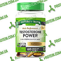 Бустер Тістостерону Nature's Truth Testosterone Power 2-in-1 Formula for Men, 60 капс