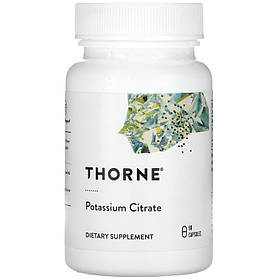 Цитрат калію Thorne Research "Potassium Citrate" 99 мг (90 капсул)
