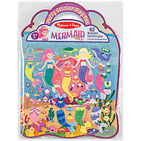 Объемные многоразовые наклейки Mermaid Melissa & Doug - Русалки