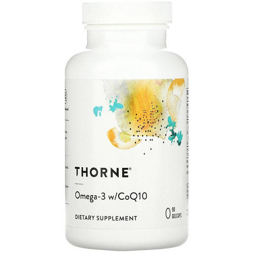 Купити Омега-3 з коензимом Q10 Thorne Research "Omega-3 with CoQ10" (90 ...