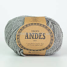 Пряжа Drops Andes (колір 9015 grey)