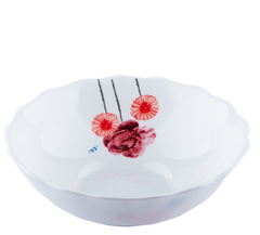 Салатник V-155AF Акварельні квіти wave Vittora 155 мм