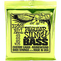 Струны Ernie Ball 2856 Regular Slinky Medium Scale Bass 45-105