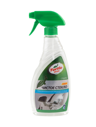 Очисник скла 500 мл тригер RU/UA GL Turtle Wax Видаляє сліди деревної смоли, жири, олії, пташиний послід, фото 1