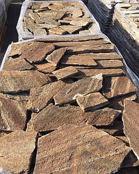 Болгарський сланець "Ведмежа шкура" / дикий камінь для облицювання та мощення