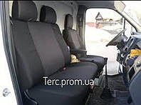 Автомобільні чохли ГАЗ Газель 1+2 Nika модельний комплект водійське сидіння і подвійне пасажирське