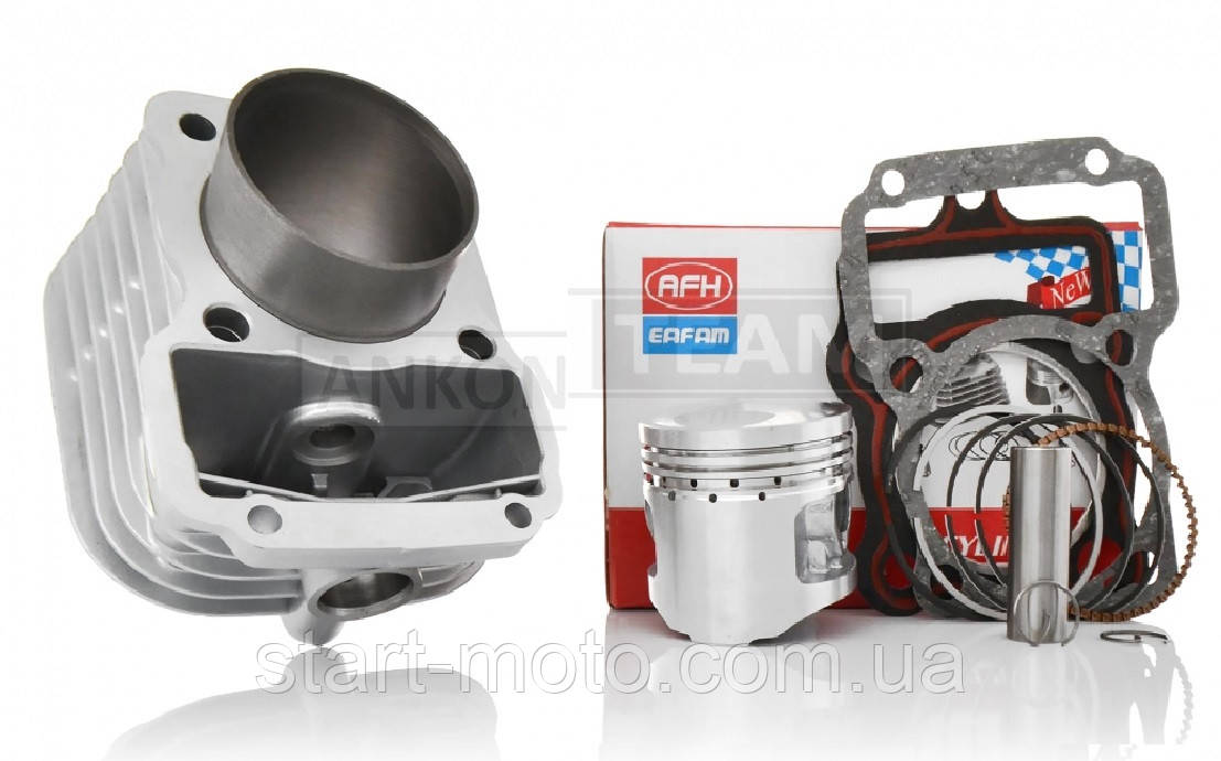 Honda CG125 Поршнева ЦПГ D=56.5mm p = 15 mm h = 68 mm фірма AFH