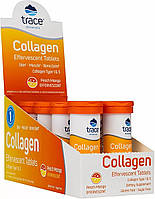 Коллаген (Collagen Effervescent Tablets) 80 шипучих таблеток со вкусом персик-манго