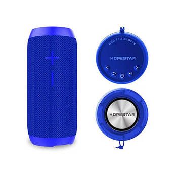 Оригінальна bluetooth колонка HOPESTAR P7 Синя