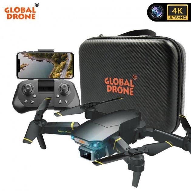 Квадрокоптер Global Drone GD89 PRO 4K + переносний кейс, з двома камерами та утриманням позіції.