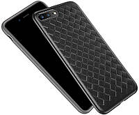 Чехол Baseus для iPhone 7 Plus / 8 Plus BV Weaving Case, Black (WIAPIPH8P-BV01)