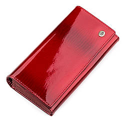 Гаманець жіночий ST Leather 18392 (S2001A) багатофункціональний Червоний