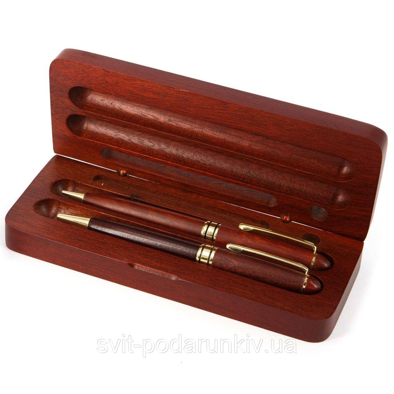 Подарункові ручка й олівець із підставкою для візиток Albero Ode DS319101BM, фото 1