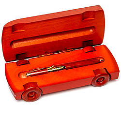 Оригінальна подарункова ручка у формі моделі ретро автомобіля з дерева Albero Ode 663S269