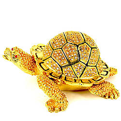 Скринька зі стразами статуетка черепаха MN187
