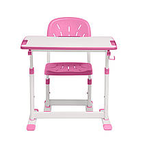 Дитяча парта зі стільчиком стільцем для дівчинки Cubby Olea Pink рожевий для занять дітям від 3 років, фото 5
