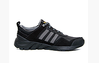 Мужские кожаные кроссовки Adidas Terrex black