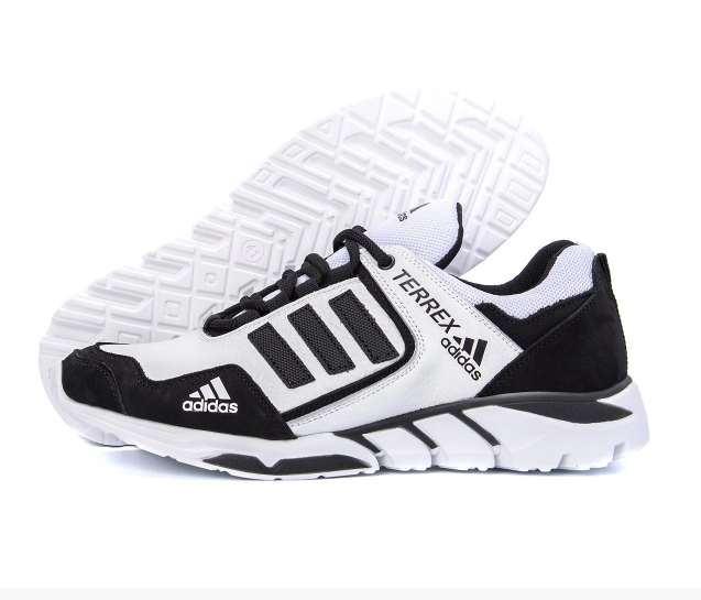 Чоловічі шкіряні кросівки Adidas Terrex white