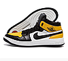 Чоловічі шкіряні кросівки Nike Air Max Yellow, фото 4