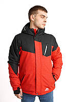 Чоловіча зимова куртка оригінальна Columbia термокуртка гірськолижна червона тепла
