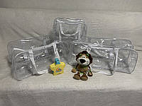 Сумки в пологовий будинок прозорі S+L+XL білі, Набори до пологового будинку