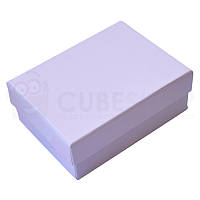 Коробочка картонна для набору 6,5х8,5х3 см — Рожева