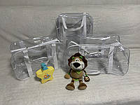 Сумки в пологовий будинок прозорі S+M+L белые, Набори до пологового будинку