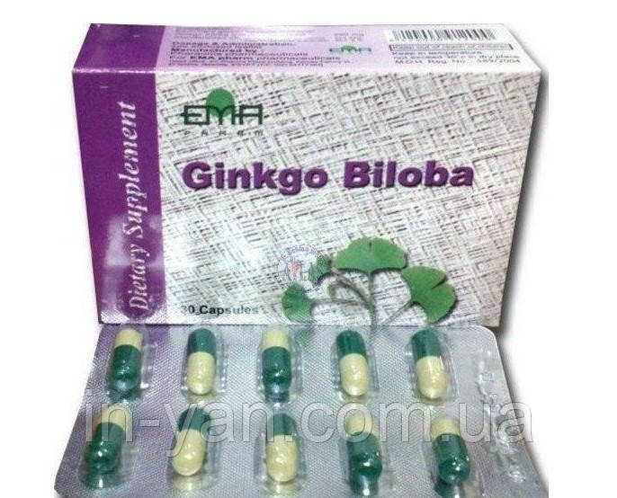 Гинкго билоба Ginkgo Biloba №30 Египет: продажа, цена в Киеве ...