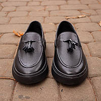 Черные туфли без каблука. Практичны и удобны мужские лоферы