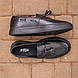 Чорні туфлі без каблука Ed-Ge 471! Практичні та зручні чоловічі лофери, фото 4