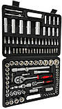 Набір АВТО інструментів Kassel Tools 108 предметів Набір торцевих головок 2 тріскачки, фото 8