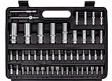 Набір АВТО інструментів Kassel Tools 108 предметів Набір торцевих головок 2 тріскачки, фото 9