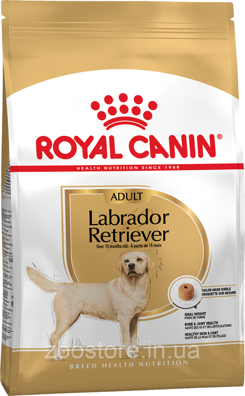 Корм сухий Royal Canin для дорослих собак породи лабрадор LABRADOR RETRIEVER ADULT 12 kg