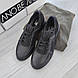 Чорні кеди з шкіри та нубуку Luciano Bellini 41 розмір, фото 7