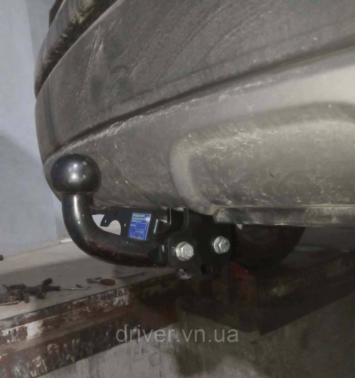 Фаркоп Hyundai Santa Fe 3, 2012-2018 (+ електропакет), гак знімається