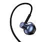 Навушники з мікрофоном BASEUS Encok Wired Earphone (3.5mm, 1,2 метри). Black-Blue, фото 4