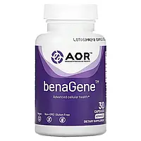 Advanced Orthomolecular Research AOR, BenaGene, 30 вегетаріанських капсул AOR-08138