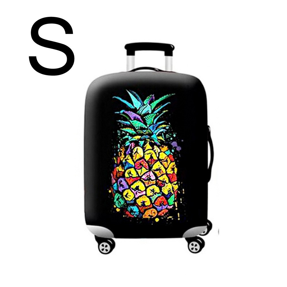 Чохол на валізу CoverCase Ananas розмір ручна поклажа S 18-21" (CC-32182), фото 1