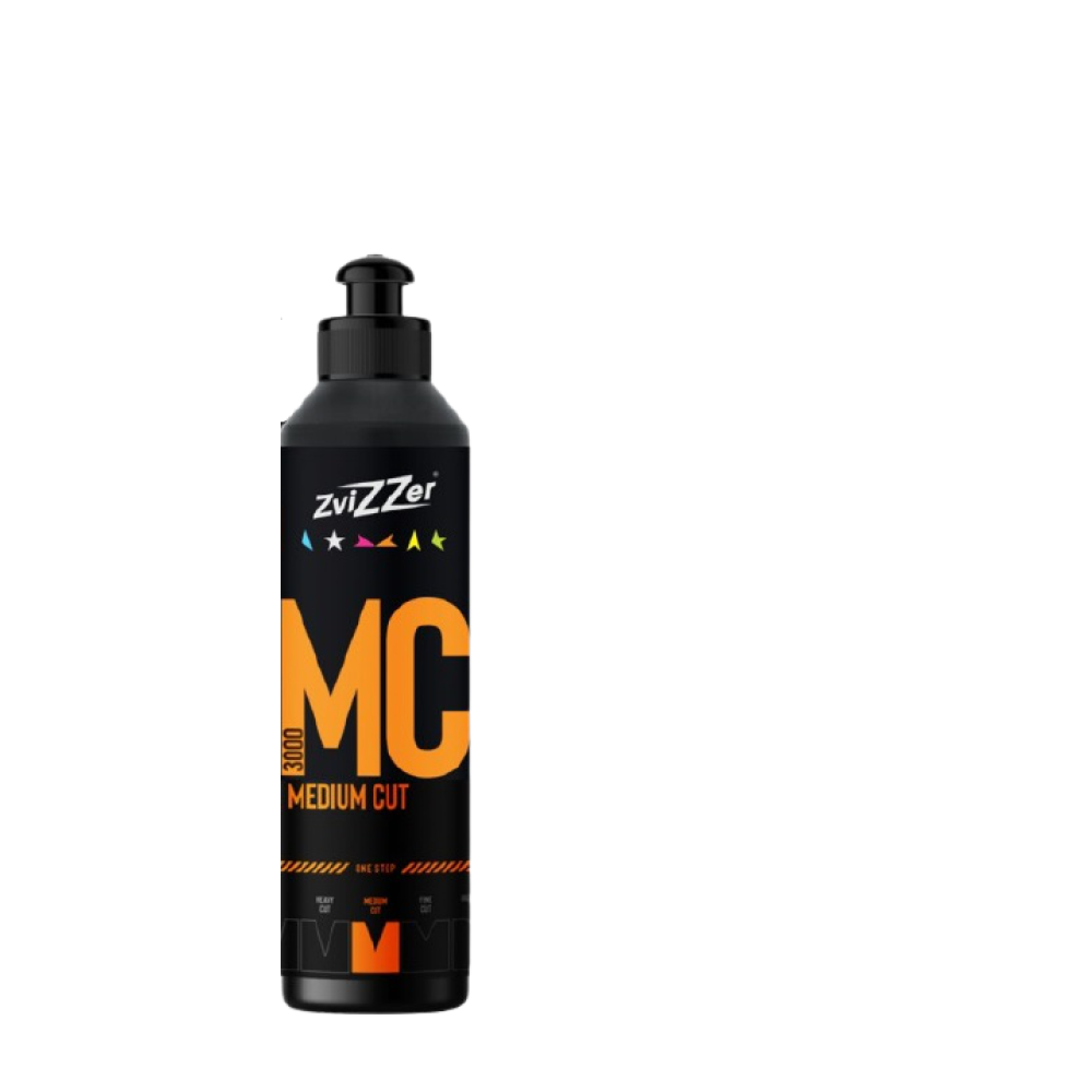 ZviZZer MC 3000 Medium Cut (ONE STEP) - Одношаговая полировальна паста 250 мл